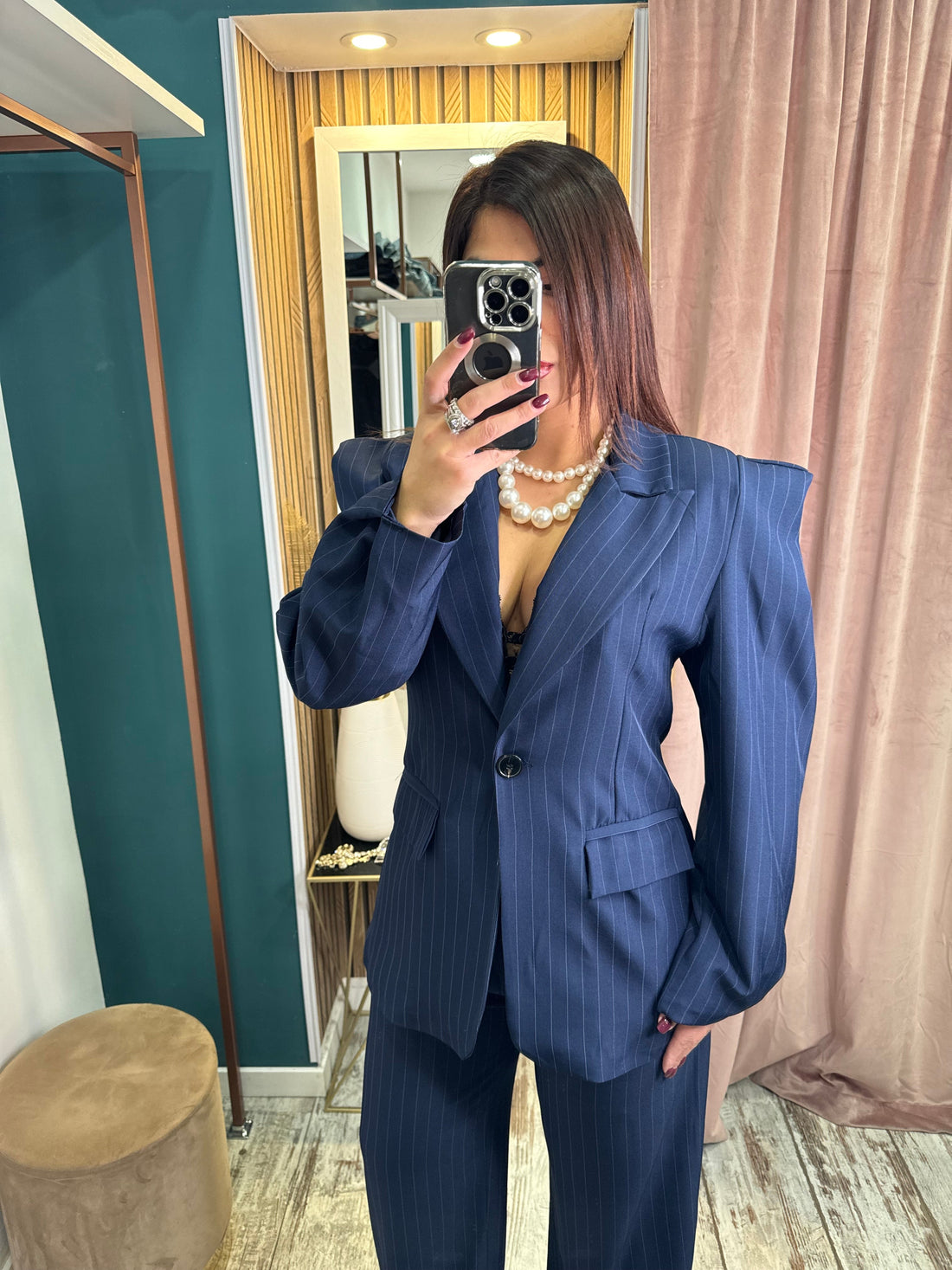 Blazer london gessato