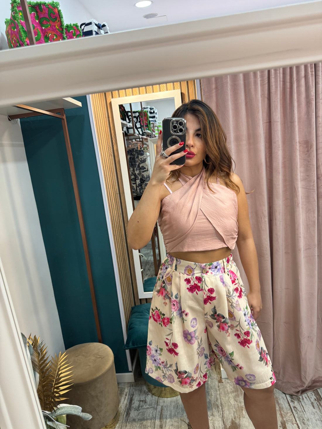 Top rosa antico